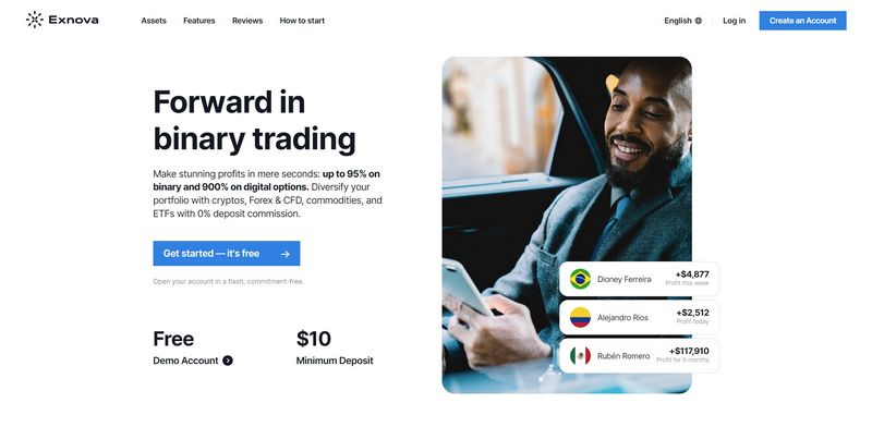 Exnova - Binary Options Trading for India